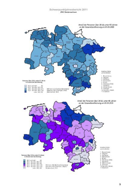 Die Auswirkungen der demographischen Entwicklung auf die ...