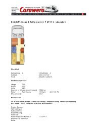 Dethleffs Globe 4 Teilintegriert T 6911-4 Längsbett - Carawero