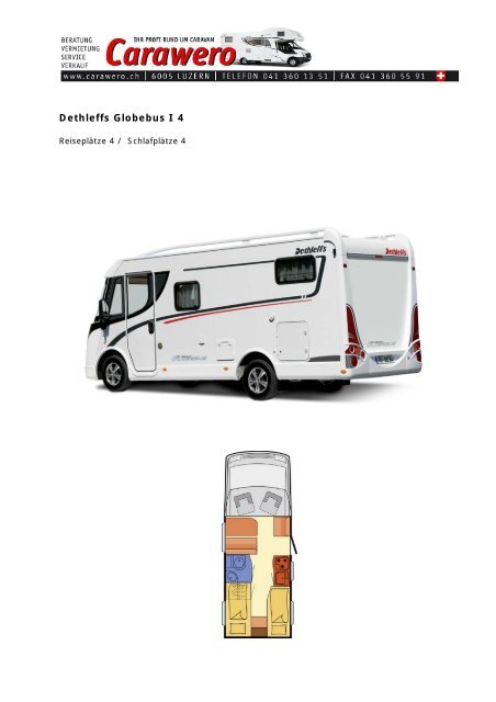 Dethleffs Globebus I 4 - Carawero