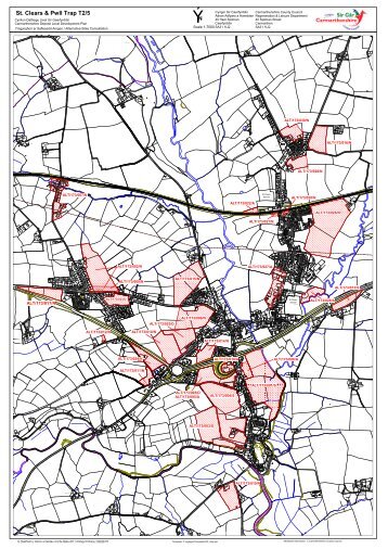 St. Clears & Pwll Trap T2/5 - Cyngor Sir Caerfyrddin