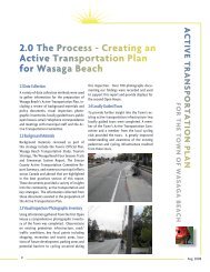 ACTIVE TRANSPORTATION PLAN FOR THE ... - Wasaga Beach