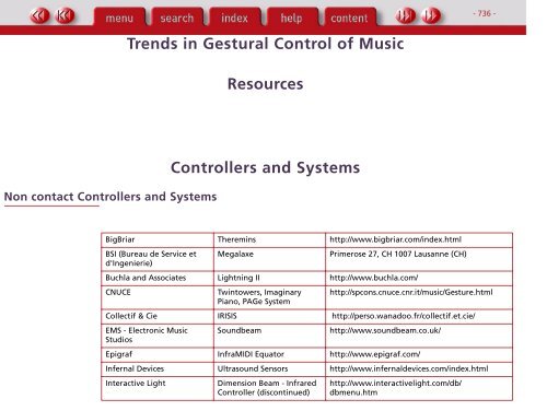 Trends in Gestural Control of Music Resources Controllers and ...