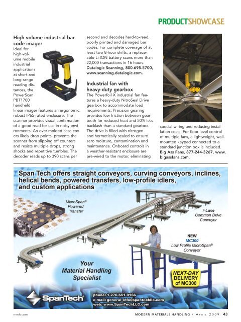 TOP 20 - Modern Materials Handling