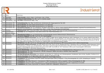 Resteliste Gusstec_19.11.2012 - Industrie Rat