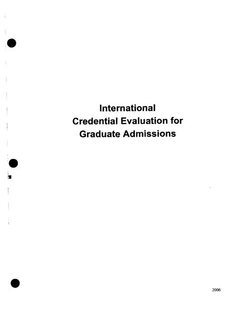 Intl Cred Eval for Grad Adm - Shelby Cearley's Blog on International ...