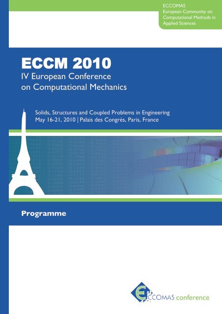 Programme (PDF) - ECCM 2010