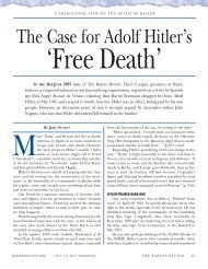 No Way Hitler Escaped the Bunker (.pdf file - John de Nugent
