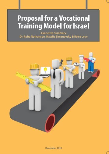 Proposal for a Vocational Training Model for Israel Executive Summary
