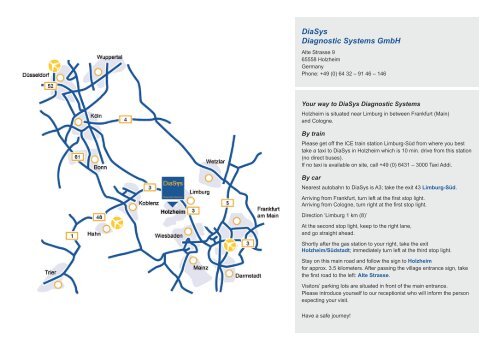 Download directions - DiaSys Diagnostic Systems GmbH