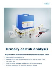 Urinary calculi analysis - DiaSys Diagnostic Systems GmbH