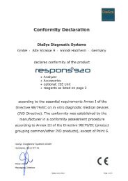 respons ® 920 / with ISE - DiaSys Diagnostic Systems GmbH