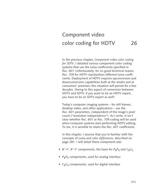 DigitalVideoAndHDTVAlgorithmsAndInterfaces.pdf