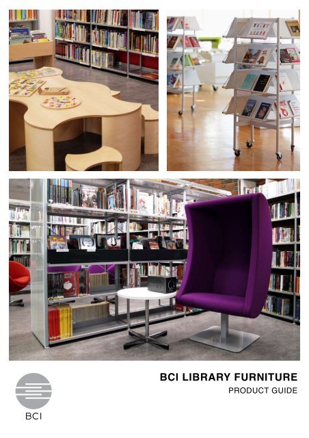 BCI LIBRARY FURNITURE - BCI Library Design
