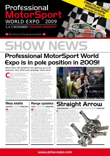 to download the Pre-Show News - Professional Motorsports World ...