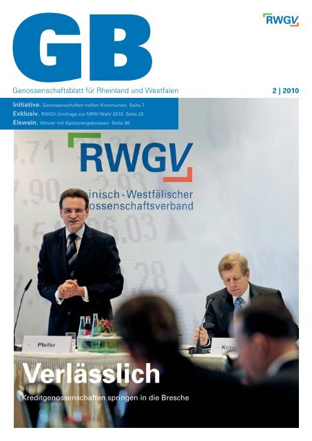 Genossenschaftsblatt 2/2010 - RWGV