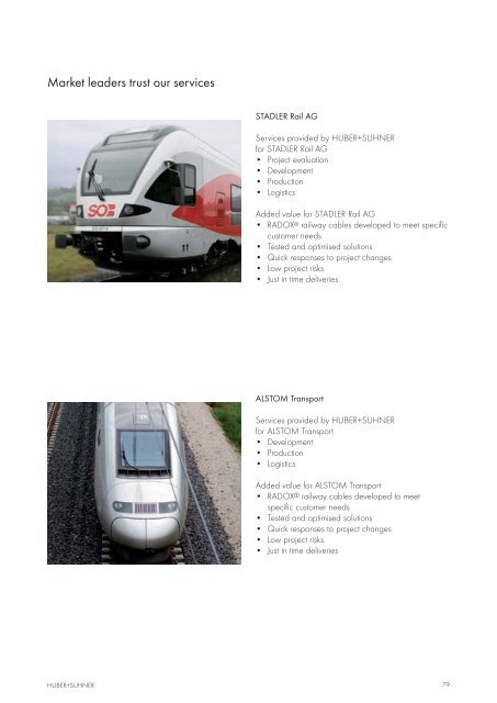 Railway products - AlHof