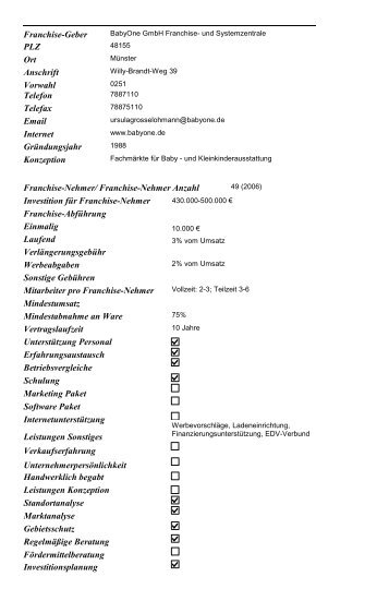 BabyOne GmbH Franchise- und Systemzentrale.pdf