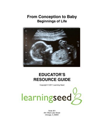 From Conception to Baby EDUCATORʼS ... - Learning Seed