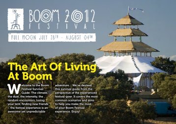 The Art Of Living At Boom - Boom Festival