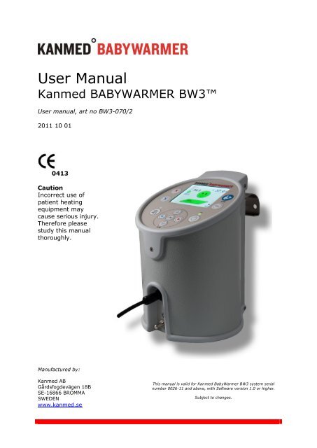 User Manual - Kanmed