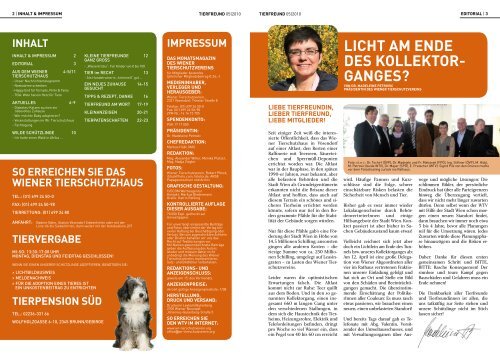 TierFreund - Wiener Tierschutzverein