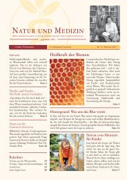 Ansichtsexemplar Zeitschrift - Natur und Medizin e.V.