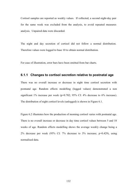 The Development of Circadian Rhythms in Human Infants