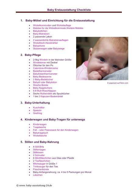 Featured image of post Erstausstattung Baby Checkliste Pdf Zeit mit ihrem baby mit der checkliste erstausstattung behalten sie den berblick was sie f r das baby brauchen