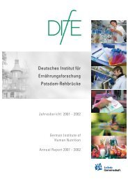 Annual Report 2001 - 2002 - DIfE