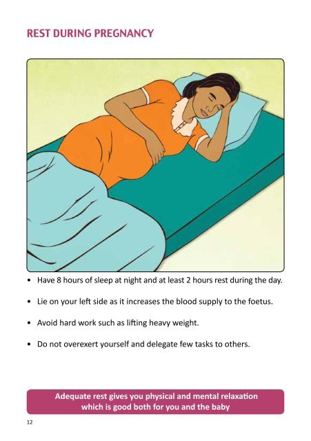 Booklet for expecting mothers - NRHM Manipur