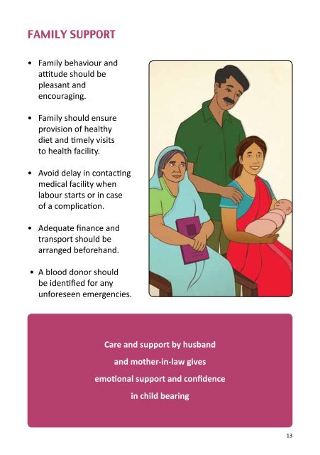 Booklet for expecting mothers - NRHM Manipur