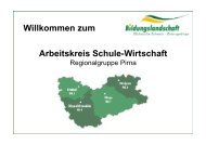 AK Schule-Wirtschaft - Bildungslandschaft - Sächsische Schweiz ...