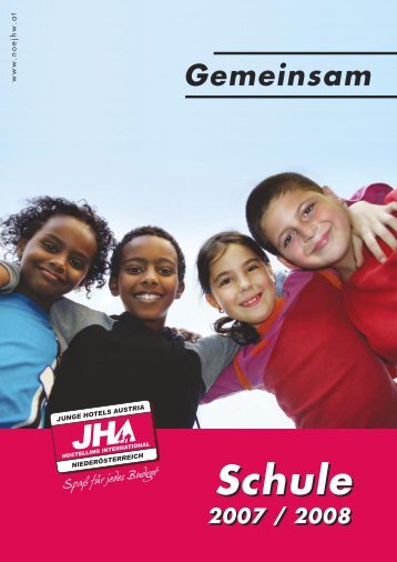 Schule - Junge Hotels Niederoesterreich