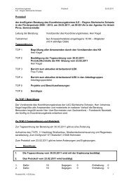 Protokoll KK_110330.pdf - ILE – Regionalentwicklung in der ...