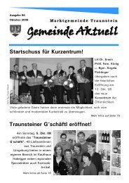 Gemeinde Aktuell - Traunstein