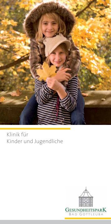 Klinik für Kinder und Jugendliche - Gesundheitspark Bad Gottleuba