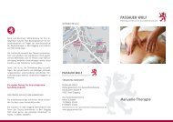 BZG Manuelle Therapie 121128.indd - Passauer Wolf