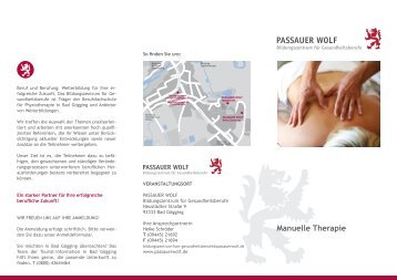 BZG Manuelle Therapie 121128.indd - Passauer Wolf