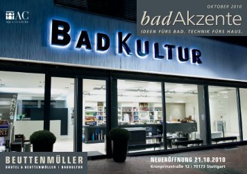 die neue badkultur in stuttgarts city - Beuttenmüller