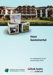 Spezial- Angebote! 5 zahlen – 7 bleiben - Bank Austria