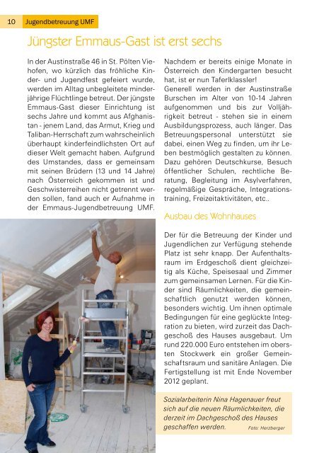 Rundbrief downloaden - Emmausgemeinschaft St. Pölten