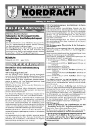 Amtsblatt_15-06-2012 - Gemeinde Nordrach