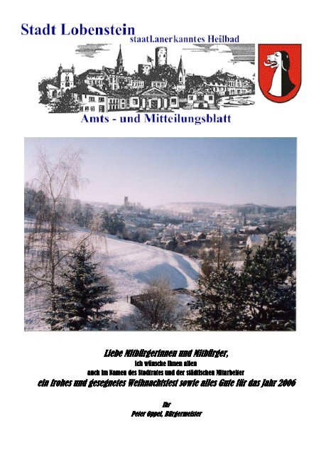 Amtsblatt 25 / 2005 - Bad Lobenstein