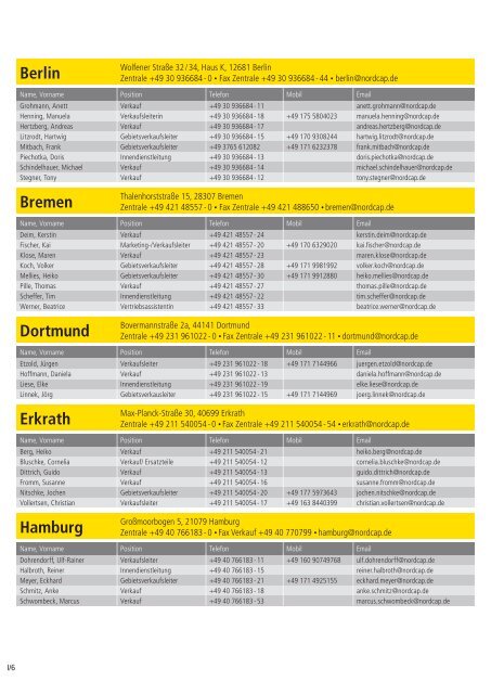 NordCap Kühltechnik - Gesamtprogramm 2012/ 13 - Profitechnik für ...