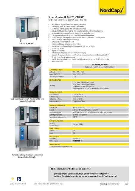 NordCap Kühltechnik - Gesamtprogramm 2012/ 13 - Profitechnik für ...