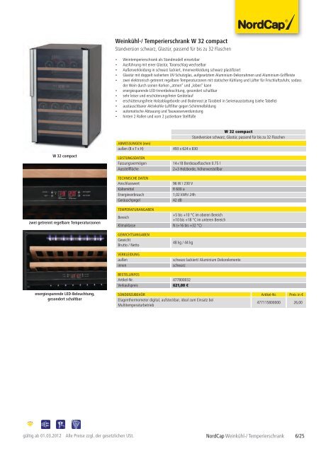 NordCap Kühltechnik - Gesamtprogramm 2012/ 13 - Profitechnik für ...