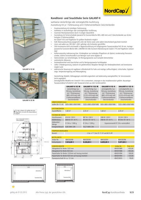 NordCap Kühltechnik - Gesamtprogramm 2012/ 13 - Profitechnik für ...