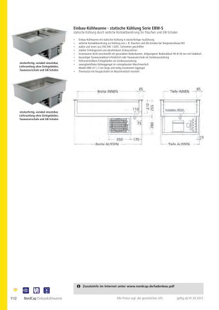 NordCap Kühltechnik - Gesamtprogramm 2012/ 13 - Profitechnik für ...