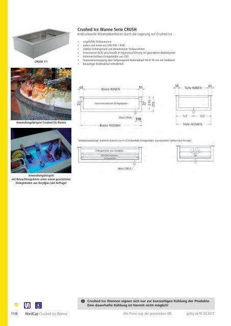 NordCap Kühltechnik - Gesamtprogramm 2012/ 13 - Profitechnik für ...