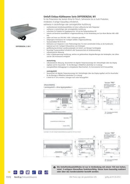 NordCap Kühltechnik - Gesamtprogramm 2012/ 13 - Profitechnik für ...